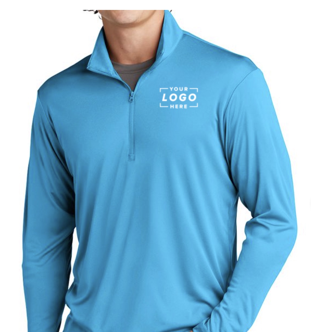 Embroidered Quarter Zip – New Logo - Image 4