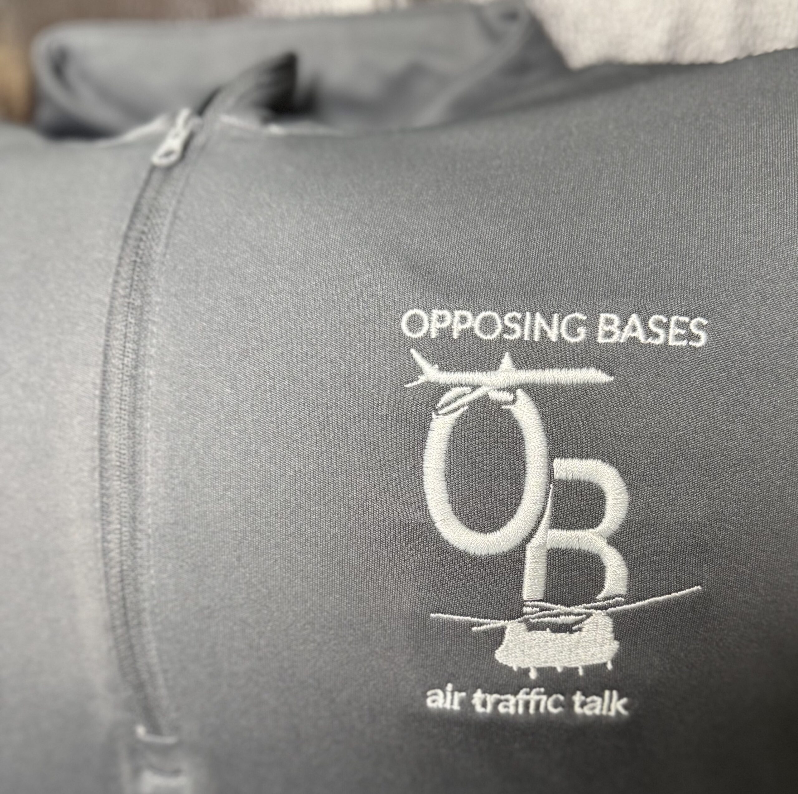 Embroidered Quarter Zip – New Logo - Image 3