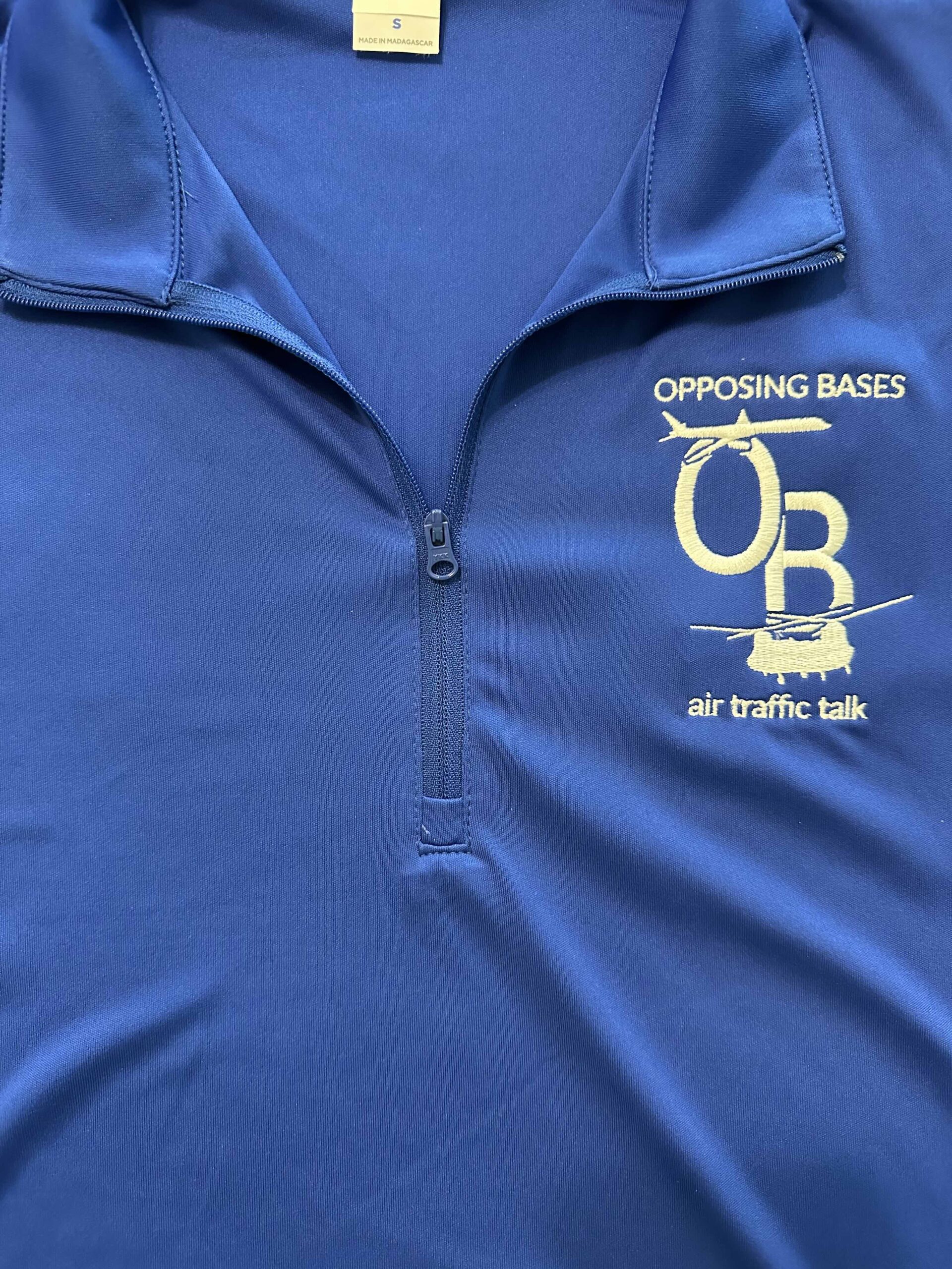 Embroidered Quarter Zip – New Logo