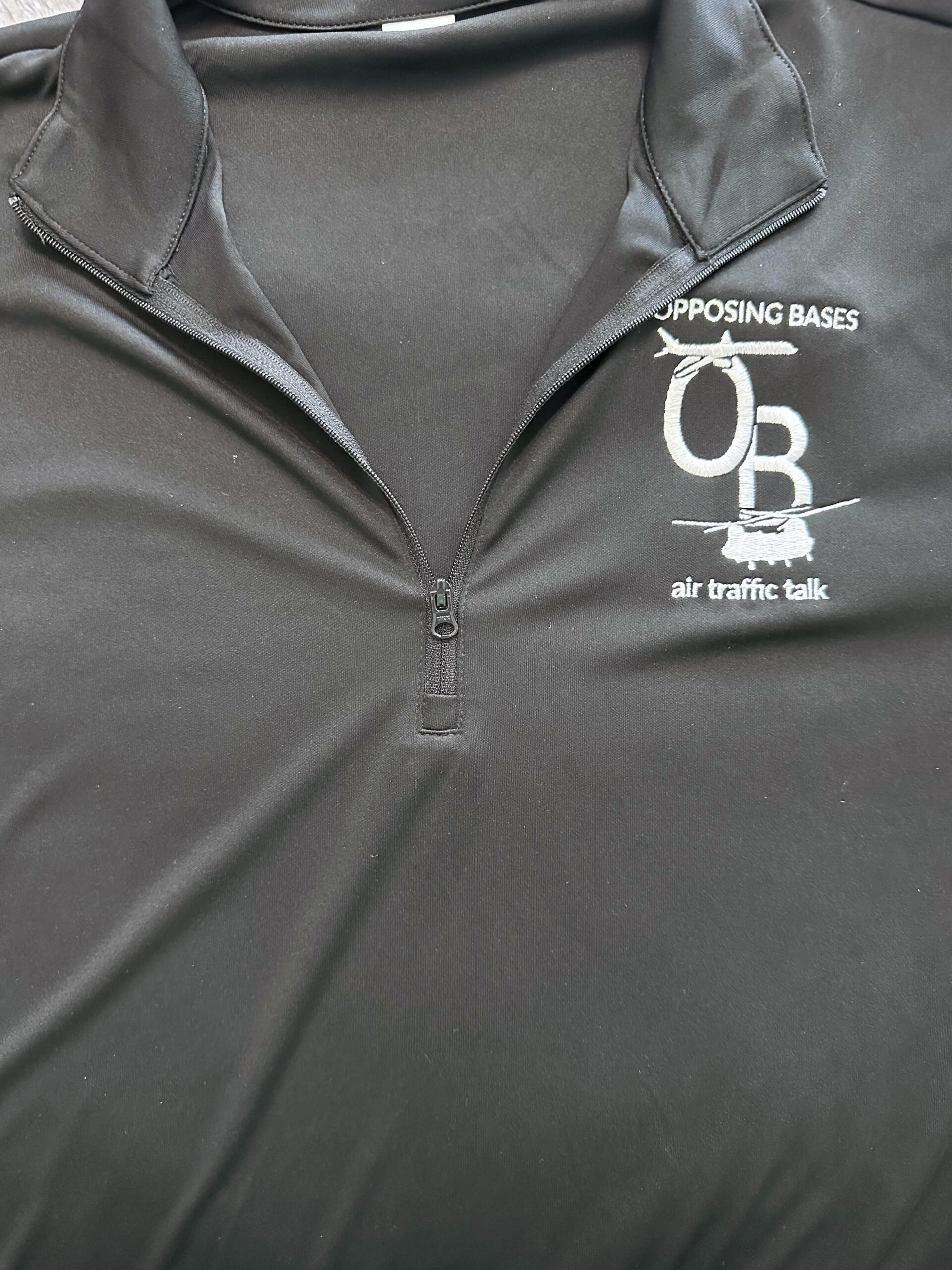 Embroidered Quarter Zip – New Logo - Image 10