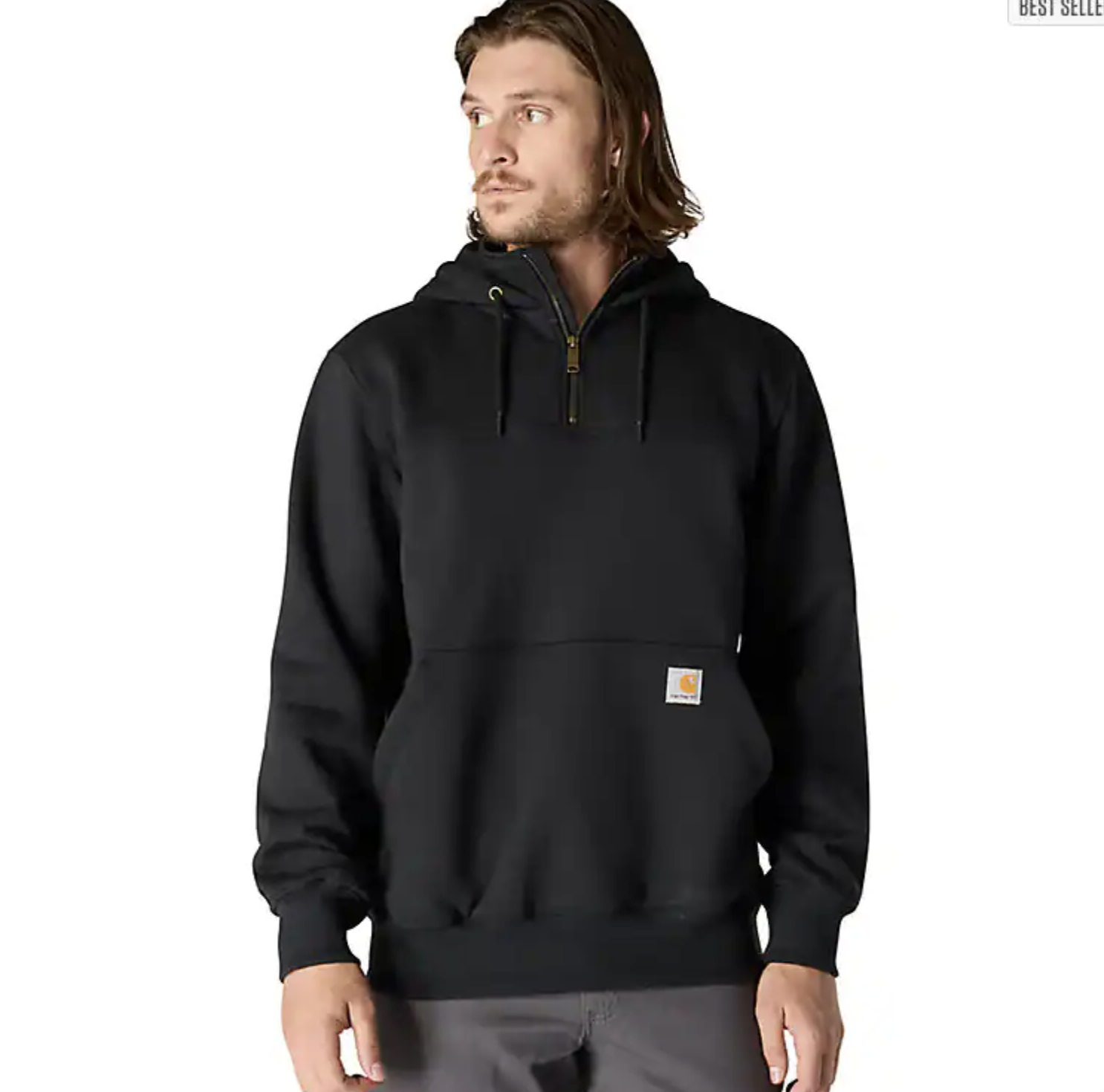 Carhartt Rain Defender® ¼-Zip Hoodie — Loose Fit (Men’s) - Image 10