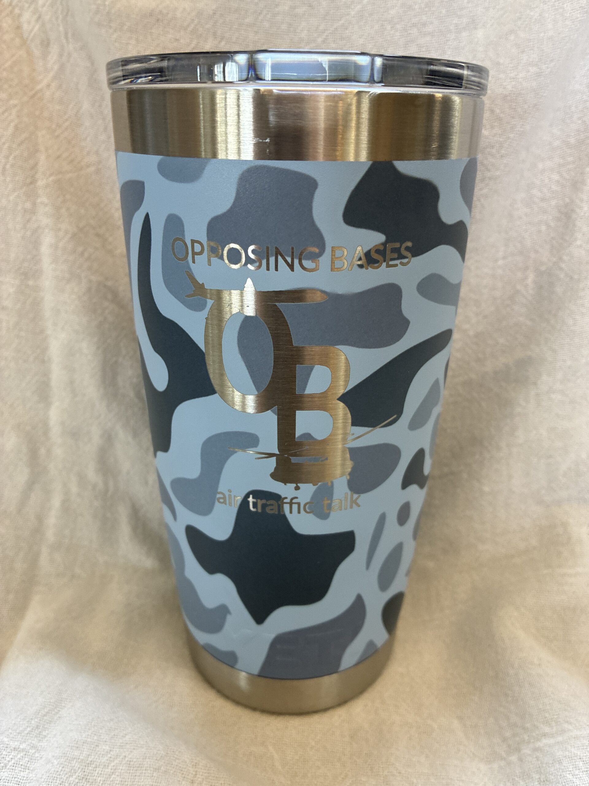 *NEW LOGO* Opposing Bases 20oz YETI® Tumbler