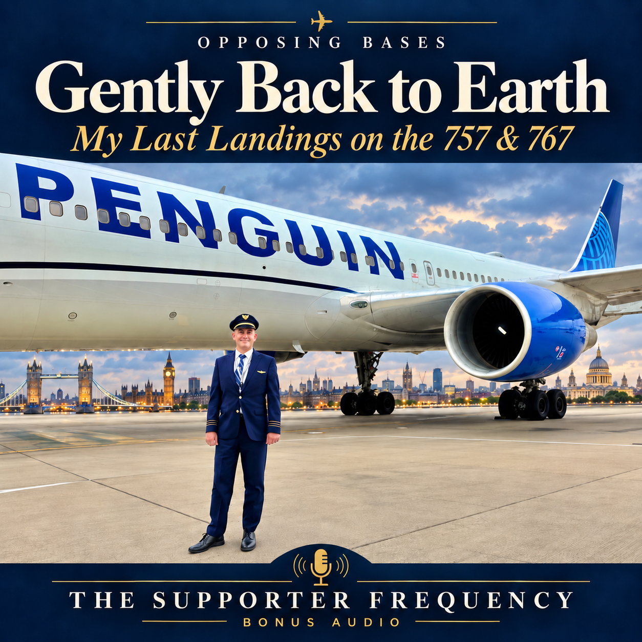 Gently Back to Earth — RH’s farewell to the Boeing 757 and 767, featuring Penguin Airlines artwork